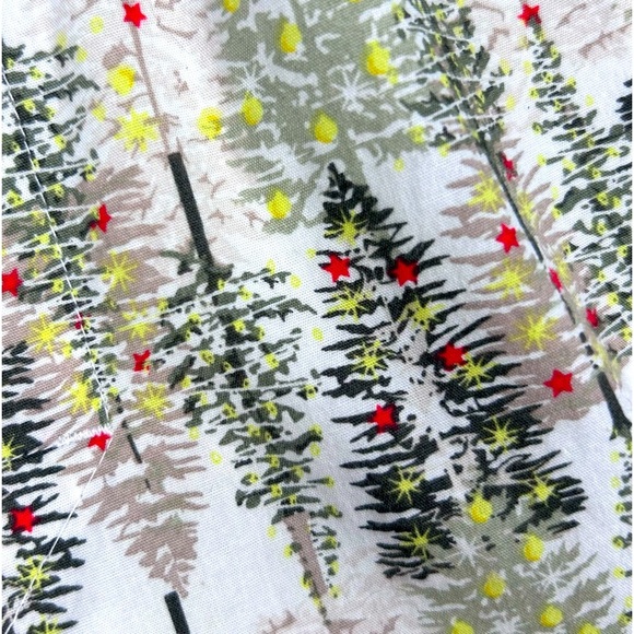 BANANA REPUBLIC‎ Christmas Tree Forest MEN'S 100% Cotton Boxer Underwear sz S - Picture 3 of 7